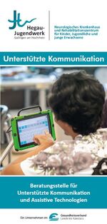 HJW-Flyer "Unterstützte Kommunikation"